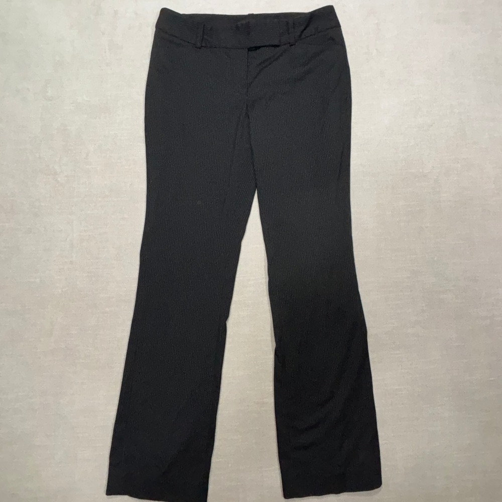 White House Black Market Legacy Sleek Boot Pinstripe‎ Pants Women's Size 6R